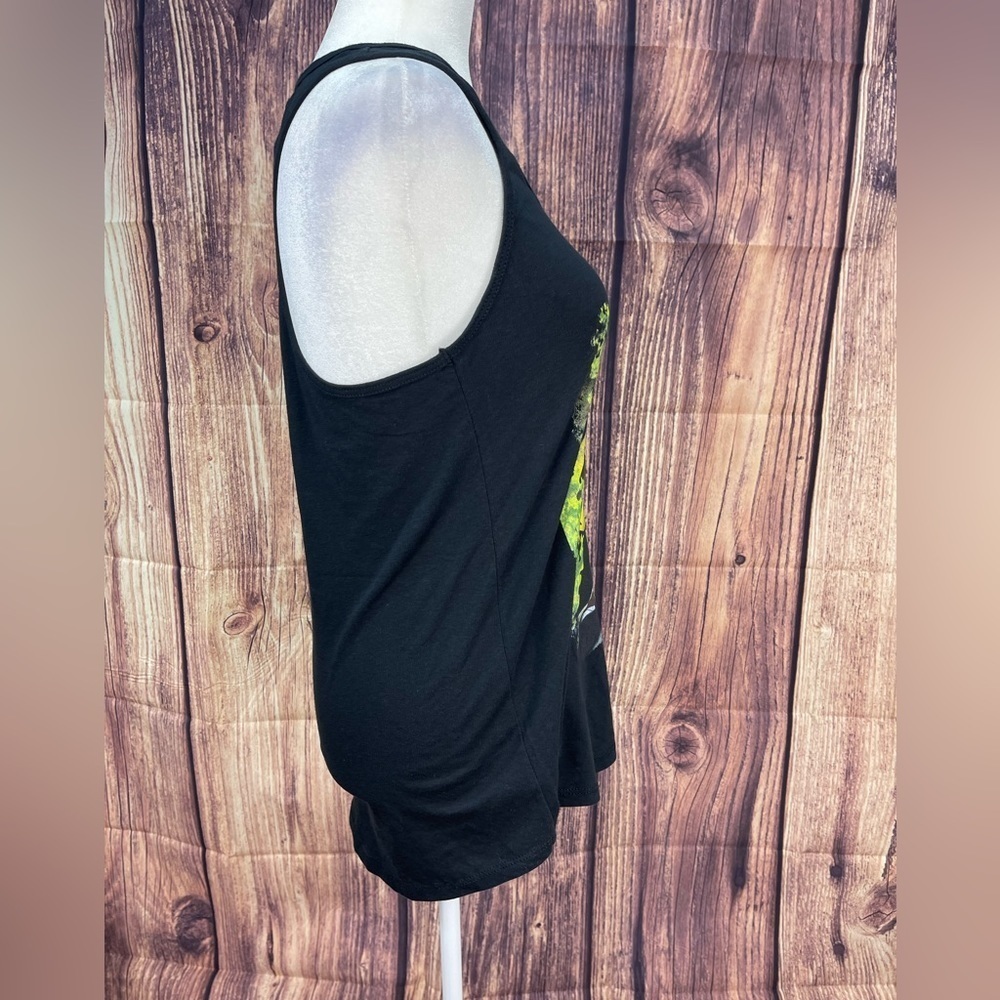 Disney sleeping beauty black cotton blend tank top women’s size L Disney Disney - Picture 13 of 13